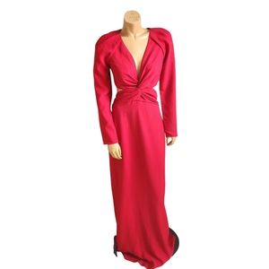 Marciano Red Maxi Dress Size 10